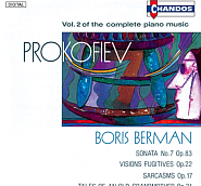 Sergei Prokofiev - Visions fugitives op. 22 No. 8 Commodo notas para el fortepiano