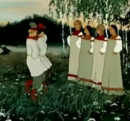 Folk song - Ой, ты, Порушка-Параня notas para el fortepiano