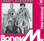 Boney M - Rivers of Babylon notas para el fortepiano