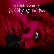 Machine Gun Kelly - Bloody Valentine notas para el fortepiano