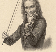 Niccolo Paganini - Sonata for Violin and Guitar in D major, MS 112-2, Adagio notas para el fortepiano