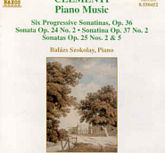 Muzio Clementi - Sonatina Op. 36, No. 4 in F major: lll. Rondeau notas para el fortepiano