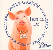Peter Gabriel etc. - That'll Do (Babe Pig in the City Soundtrack) notas para el fortepiano