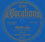 Robert Johnson - Preachin' Blues (Up Jumped The Devil) notas para el fortepiano