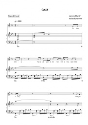 undefined James Blunt - Cold