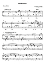 undefined Ludovico Einaudi - Bella Notte