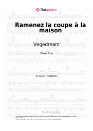 Notas, acordes Vegedream - Ramenez la coupe à la maison