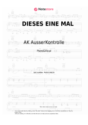 undefined AK AusserKontrolle, Sido, Kontra K - DIESES EINE MAL