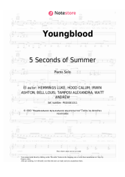 Notas, acordes 5 Seconds of Summer - Youngblood