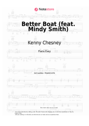 Notas, acordes Kenny Chesney - Better Boat (feat. Mindy Smith)