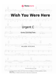 undefined Urgent C - Wish You Were Here