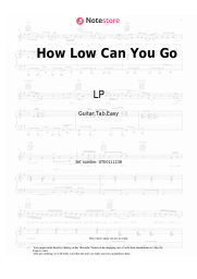 undefined LP - How Low Can You Go