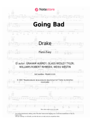 Notas, acordes Meek Mill, Drake - Going Bad