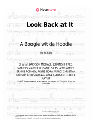 Notas, acordes A Boogie wit da Hoodie - Look Back at It