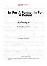 undefined Arabesque - In For A Penny, In For A Pound