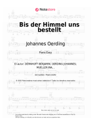 Notas, acordes Johannes Oerding - Bis der Himmel uns bestellt