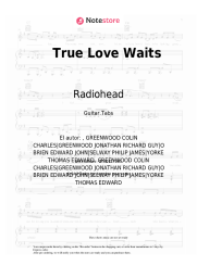 undefined Radiohead - True Love Waits