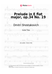 undefined Dmitri Shostakovich - Prelude in E flat major, op.34 No. 19