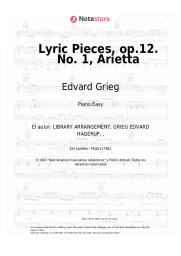 undefined Edvard Grieg - Lyric Pieces, op.12. No. 1 Arietta