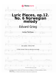 undefined Edvard Grieg - Lyric Pieces, op.12. No. 6 Norwegian melody