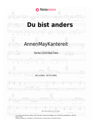 undefined AnnenMayKantereit - Du bist anders