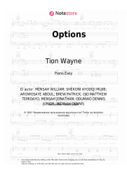 undefined NSG, Tion Wayne - Options