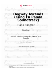 Notas, acordes Hans Zimmer, John Powell - Oogway Ascends (Kung Fu Panda Soundtrack)