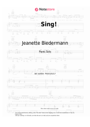 undefined Jeanette Biedermann - Sing!