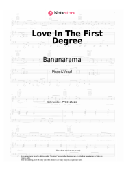 Notas, acordes Bananarama - Love In The First Degree