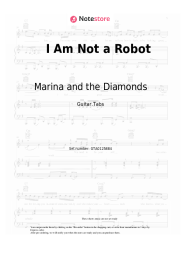 undefined Marina and the Diamonds - I Am Not a Robot