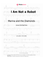 undefined Marina and the Diamonds - I Am Not a Robot