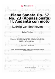 undefined Ludwig van Beethoven - Piano Sonata Op. 57 No. 23 (Appassionata) II. Andante con moto