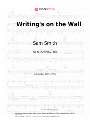 undefined Sam Smith - Writing's on the Wall