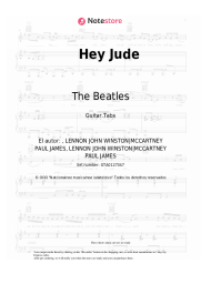 Notas, acordes The Beatles - Hey Jude