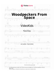 Notas, acordes VideoKids - Woodpeckers From Space