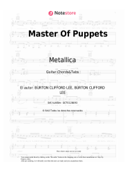 undefined Metallica - Master Of Puppets