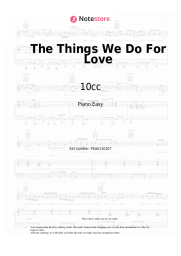 undefined 10cc - The Things We Do For Love