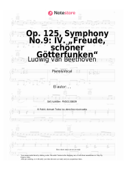 undefined Ludwig van Beethoven - Op. 125, Symphony No.9: IV. „Freude, schöner Götterfunken“