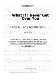 undefined Lady A (Lady Antebellum) - What If I Never Get Over You