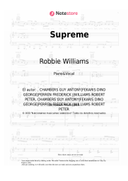 undefined Robbie Williams -  Supreme