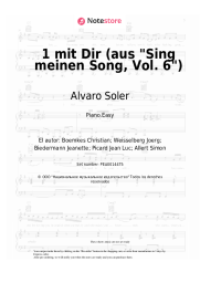 Notas, acordes Alvaro Soler - 1 mit Dir (aus Sing meinen Song, Vol. 6)