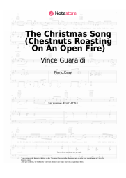 Notas, acordes Vince Guaraldi - The Christmas Song (Chestnuts Roasting On An Open Fire)