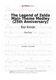 Notas, acordes Koji Kondo - The Legend of Zelda Main Theme Medley (25th Anniversary)