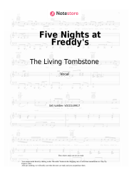 Notas, acordes The Living Tombstone - Five Nights at Freddy's