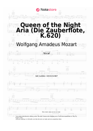 undefined Wolfgang Amadeus Mozart - Queen of the Night Aria (Die Zauberflöte, K.620)