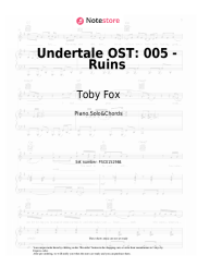 undefined Toby Fox - Undertale OST: 005 - Ruins