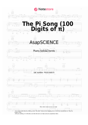 undefined AsapSCIENCE - The Pi Song (100 Digits of π) 