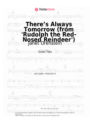 Notas, acordes Janet Orenstein - There’s Always Tomorrow (from 'Rudolph the Red-Nosed Reindeer')