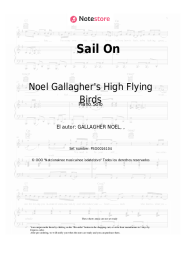 Notas, acordes Noel Gallagher's High Flying Birds - Sail On