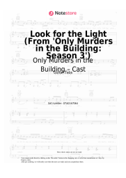 Notas, acordes Only Murders in the Building – Cast - Look for the Light (From 'Only Murders in the Building: Season 3')